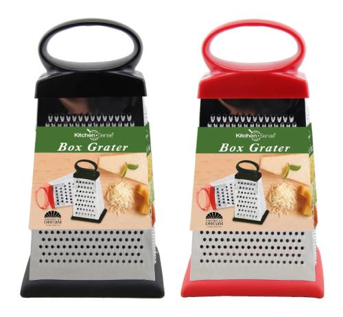 GRATER 9" 4 SIDED W/KNOB