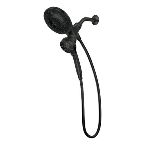 SHOWER FAUCET 6 FUNCTION ENGAGE MATTE BLACK W/HAND SHOWER