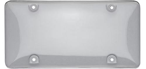 Clear Bubble License Plate Shield