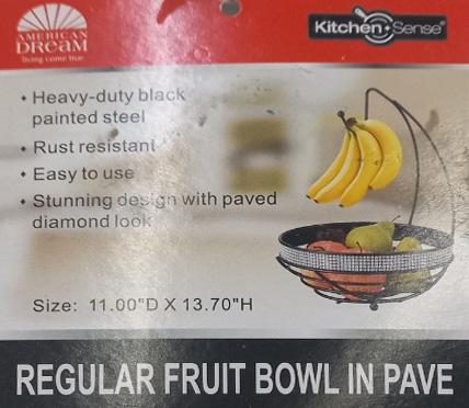 FRUIT BOWL REGULAR CHROME