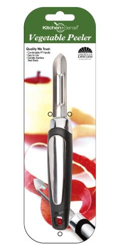 VEGETABLE PEELER W/RUBBER GRIP