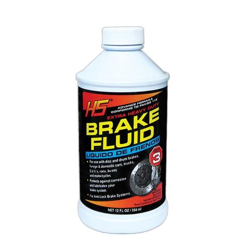 Brake Fluid, Extra Heavy Duty, 12OZ