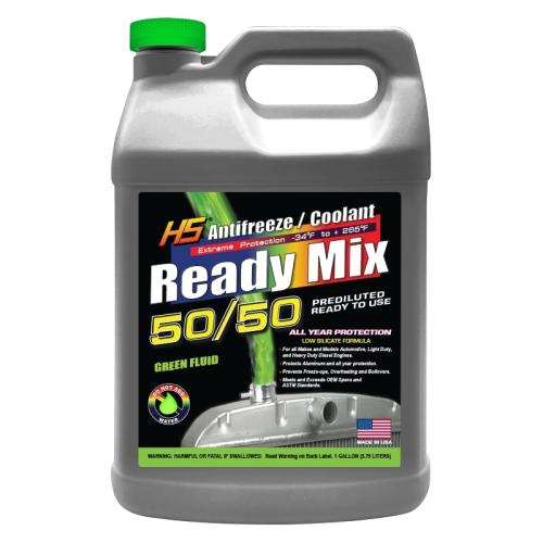 50/50 Ready-Mix Green Coolant – 1 Gallon