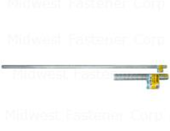 3/4-10X36 THREADED ROD ZINC GR2