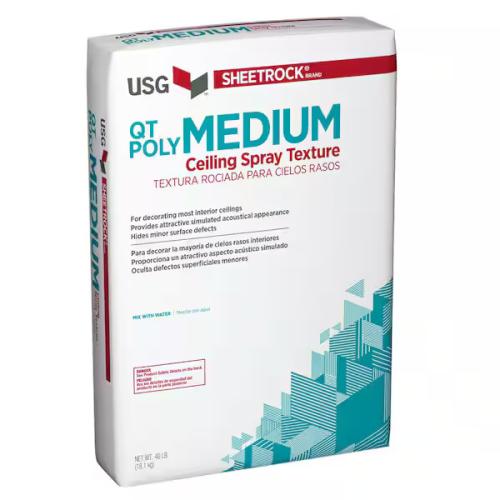 USG Sheetrock White Ceiling Spray Texture 40 lb
