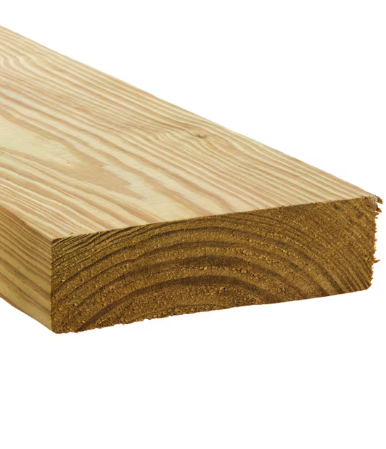 2X6X10 #2 Prime Pressure Treated Lumber