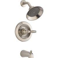 TUB-SHOWER FAUCET SNGL BR NIC