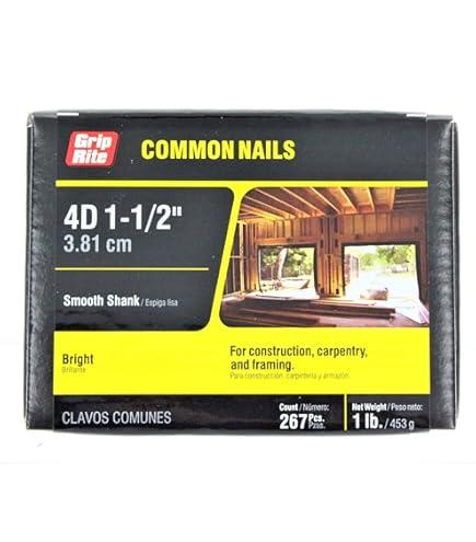 4D COMMON NAIL 1 1/2 1LBS