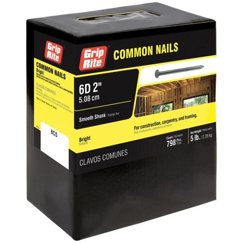 6D 2" COMMON NAIL 5LB