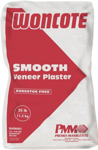 Woncote Smooth Veneer Plaster, 25 Lbs