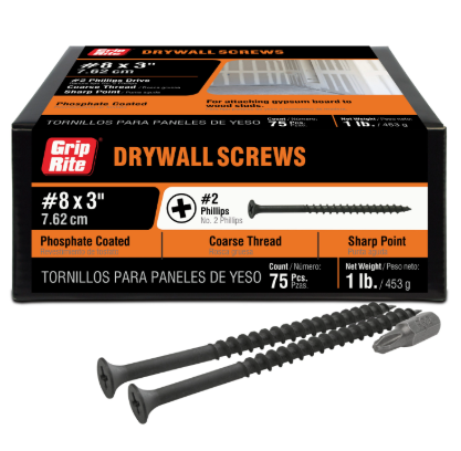 8X3" PH DRYWALL SCREW 1LB