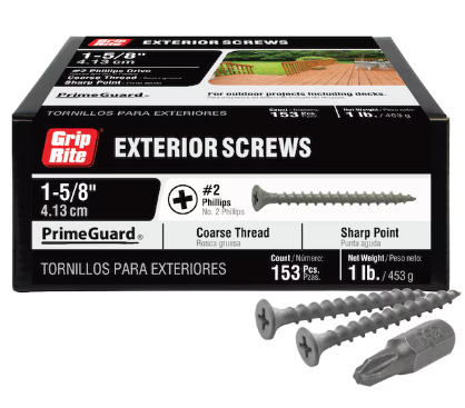 1 5/8" DECK SCREW 1LB
