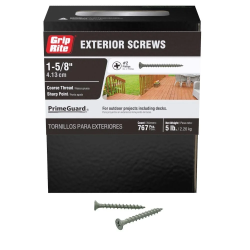 1 5/8" DECK SCREW 5LBS