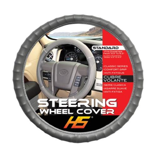 Steering Wheel Cover, Grey, Comfort Grip