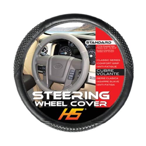 Steering Wheel Cover, Black, Massage Grip