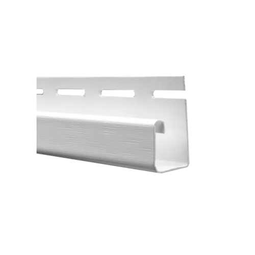 Vinyl J-Channel – White (5/8" x 12' 6")