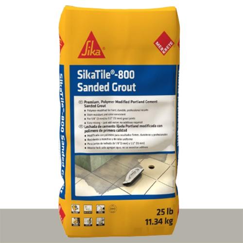 GROUT SILVER SANDED 25LB SIKATILE