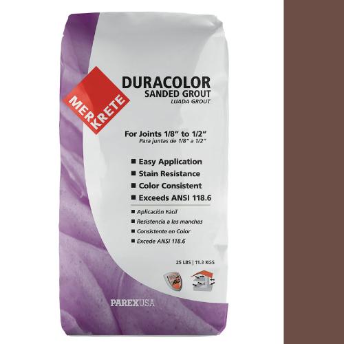 GROUT TERRACOTTA SANDED 25LB MERKRETE