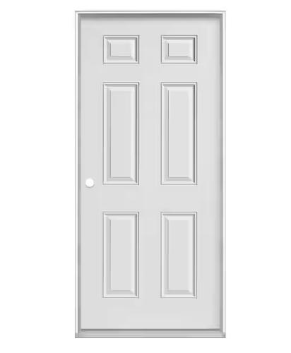 DOOR 36" EXT 1 BORE METAL PH RH