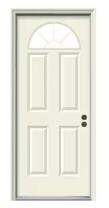 DOOR 36" FANLITE PH LH STEEL
