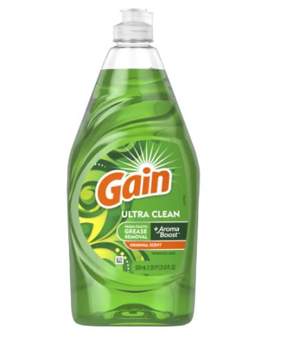 Dishwashing Liquid Gain Ultra Original, 21.6oz