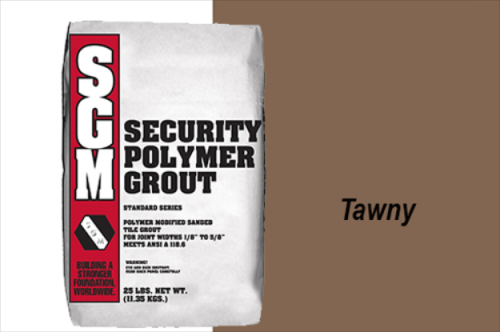 GROUT TAWNY UNSANDED 25LBS