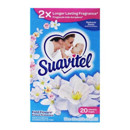 Suavitel Field Flowers, 20 Sheets