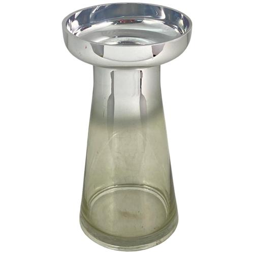 VASE GLASS 13X13X23.5CM