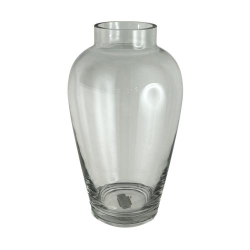VASE GLASS 18X18X32CM