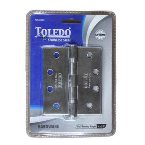 HINGE 4"X3.5"X2.5" STAINLESS STEEL