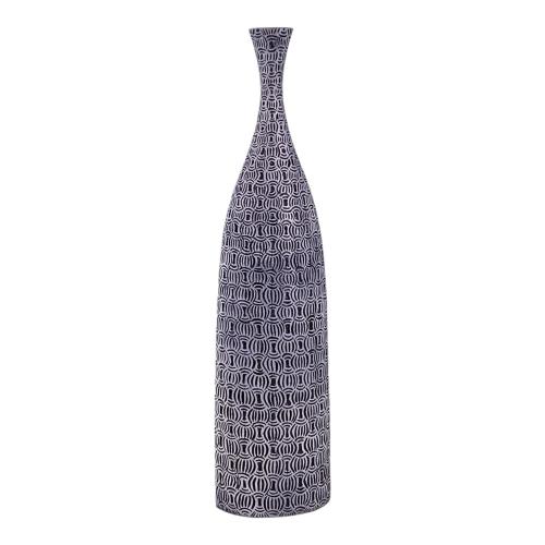 VASE SM BLUE BOHEMIAN