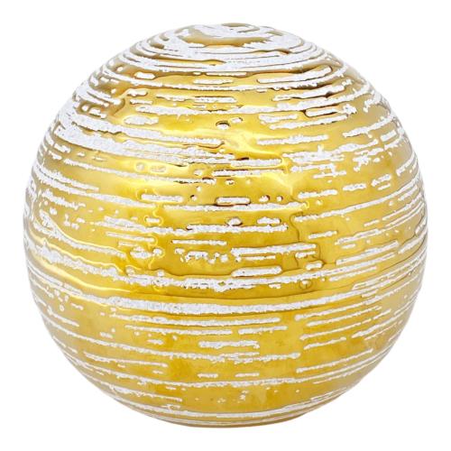 DECOR BALL GOLD 5"