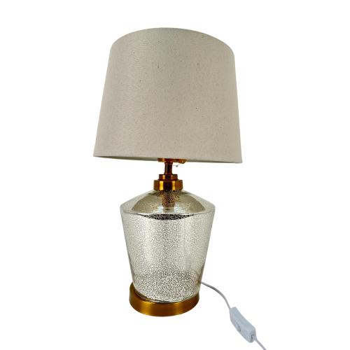 LAMP TABLE CLEAR & GOLD LUXE LEGACY