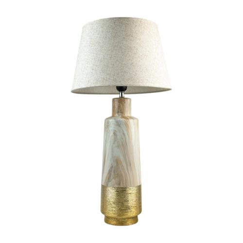 LAMP GOLD & WHITE