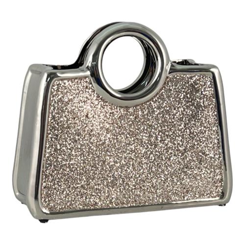 DECOR BASKET SILVER/PINK MAGNIFICENCE