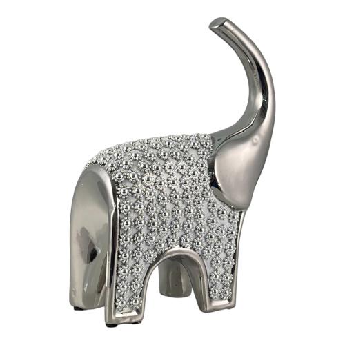 DECOR ELEPHANT SILVER MAGNIFICENCE