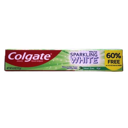 TOOTHPASTE COLGATE SPARKLING MINT 2.5OZ