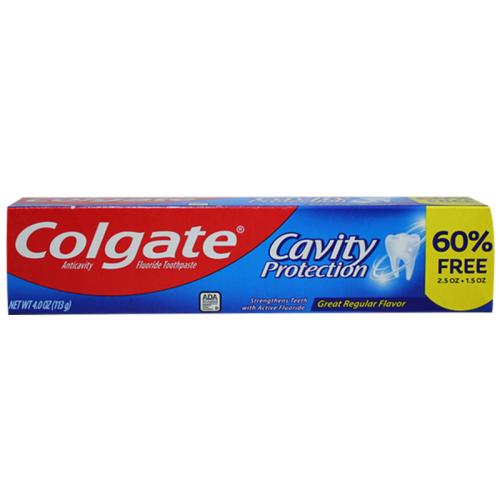 Colgate Anticavity Toothpaste – 2.5 oz + 1.5 oz