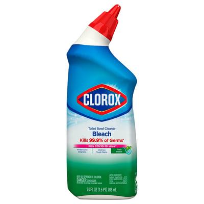 Clorox Toilet Bowl Cleaner With Bleach, 24 Fl Oz