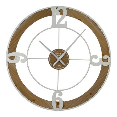 CLOCK WALL POOL BLUE