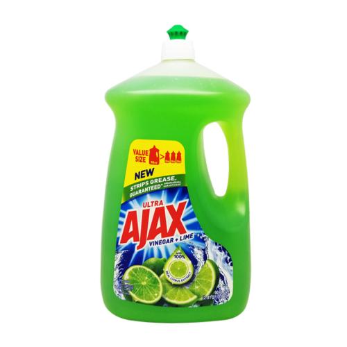 Ajax Vinegar & Lime Dishwashing Liquid, 90 oz