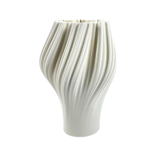 VASE CERAMIC 3D WHITE