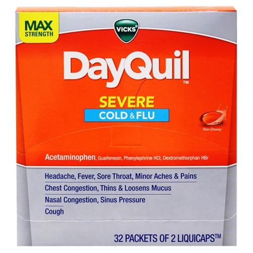 DAYQUIL COLD & FLU LIQUICAPS 2CT