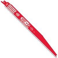 Diablo Demo Demon DS1206CWS Reciprocating Saw Blade, 1 in W, 12 in L, 5/7 TPI, Carbide Cutting Edge