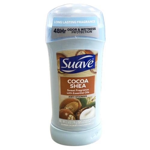 Suave Deodorant – Cocoa & Shea Butter (2.6 oz)