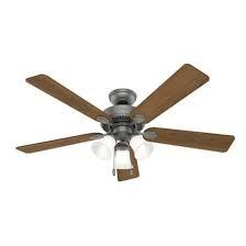 CEILING FAN 52" MATTE SILVER SWANSON