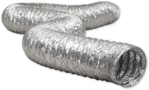 Dundas Jafine ProFlex BTD48 Transition Duct, 8 ft L, Aluminum