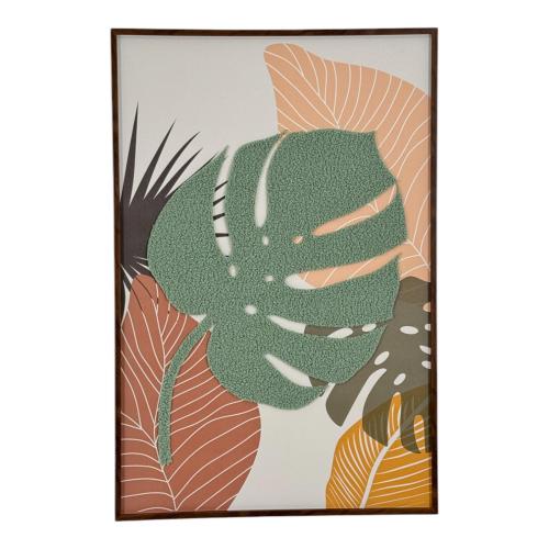 CANVAS PICTURE GREEN LEAF