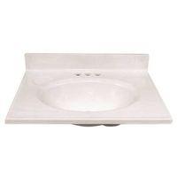 VANITY TOP CULT MARB WHT 19X25