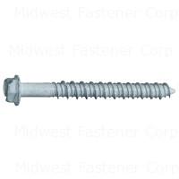 53727 1/4X2-1/4 HEX MASONRY SCREW WHITE RUSPERT